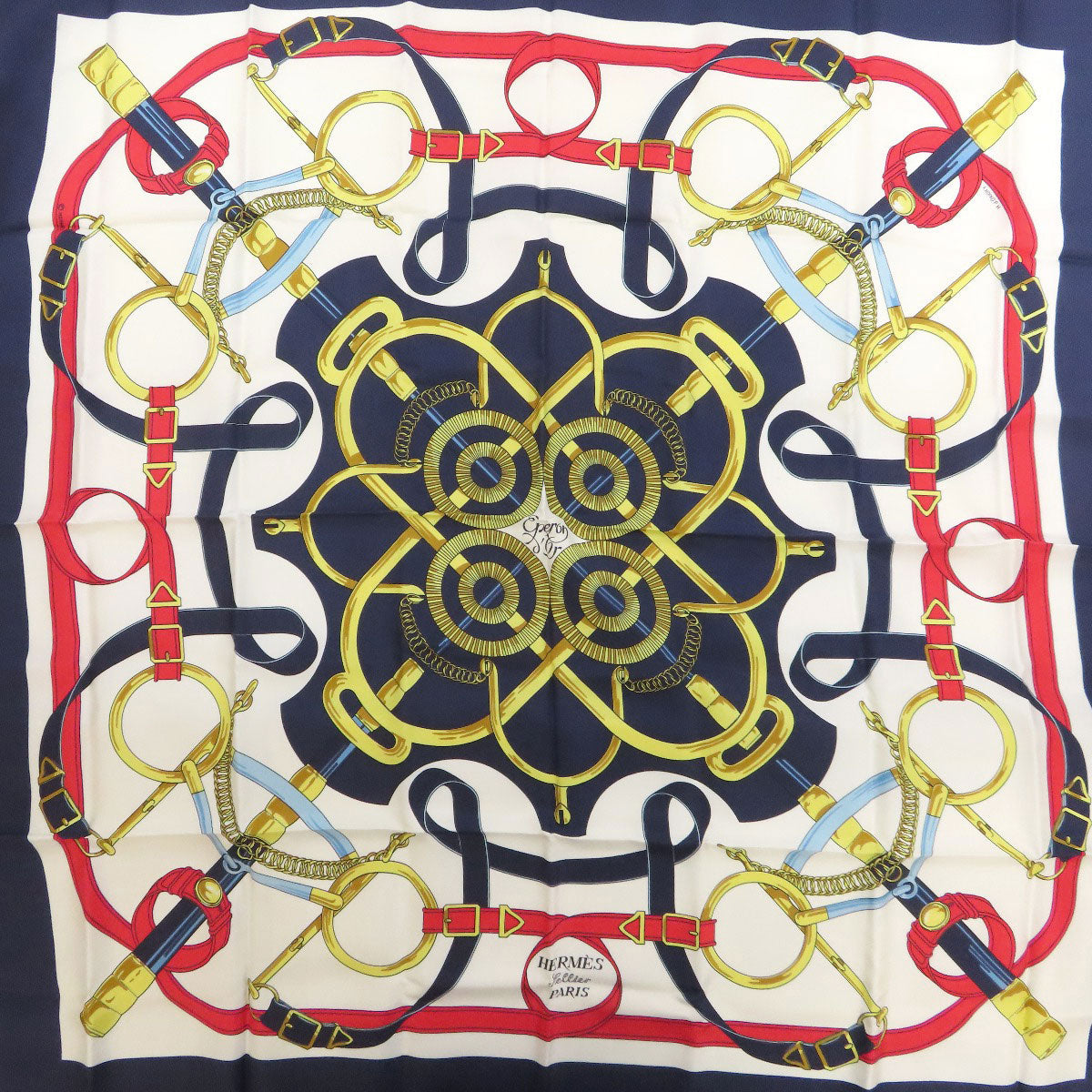 HERMES Carre90 Scarf Silk Ladies [Used]
