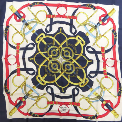 HERMES Carre90 Scarf Silk Ladies [Used]