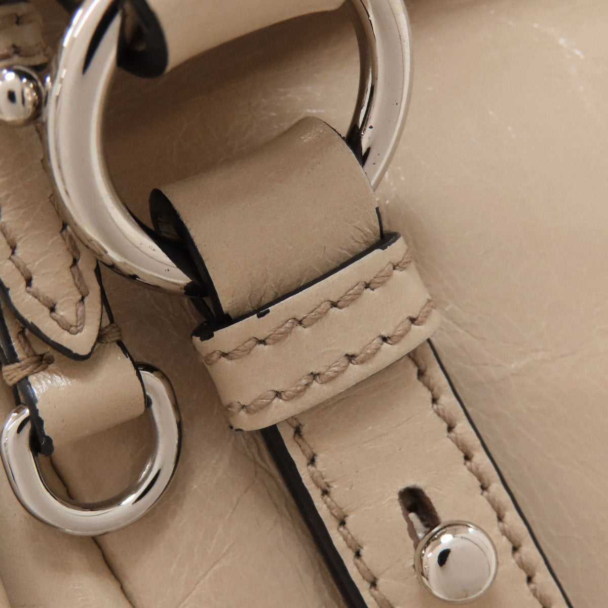 MIUMIU Ribbon 2WAY Handbag Calf Ladies [Used]