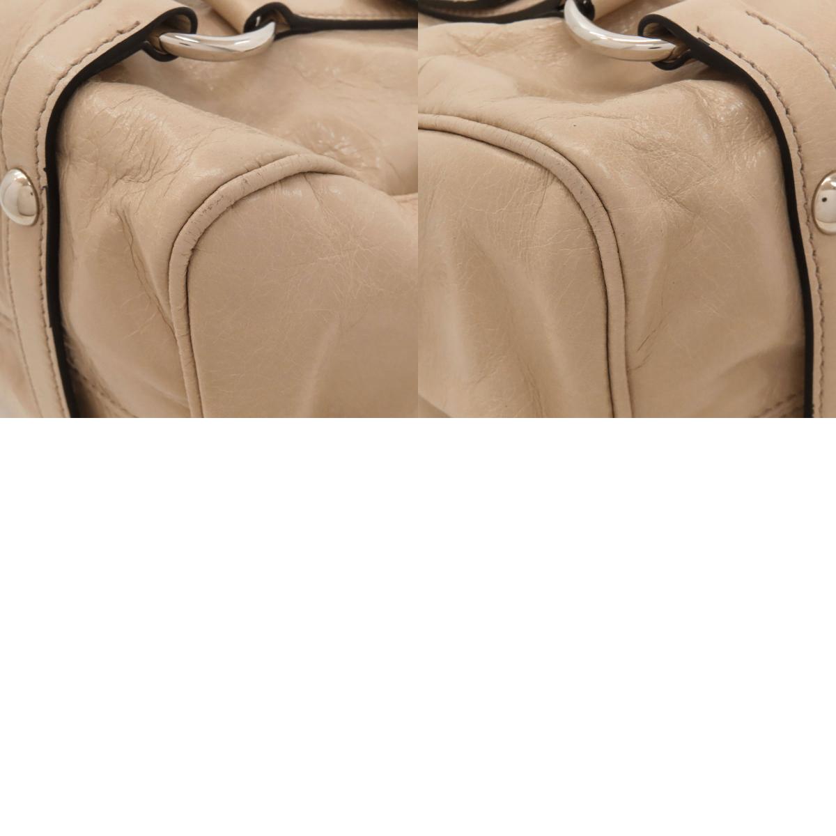 MIUMIU Ribbon 2WAY Handbag Calf Ladies [Used]