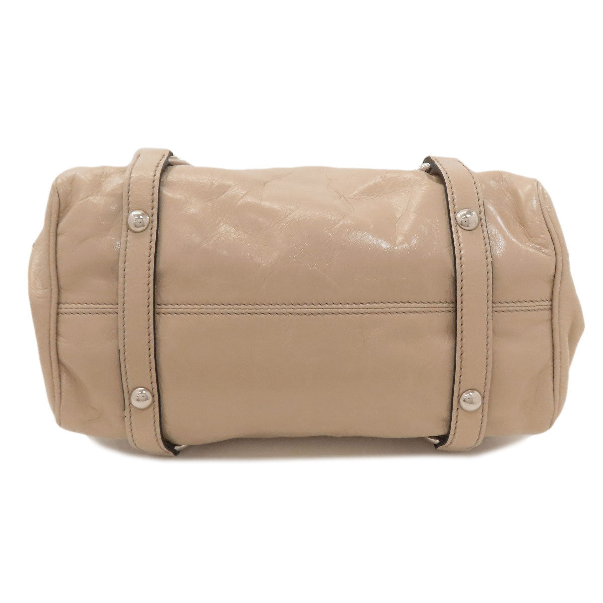 MIUMIU Ribbon 2WAY Handbag Calf Ladies [Used]