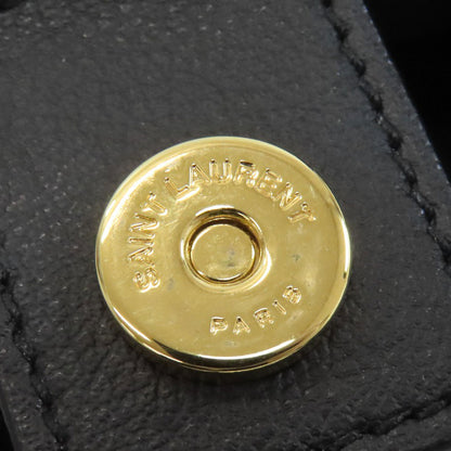 YVES SAINT LAURENT Toy Shopping Bag Tote Bag Leather Ladies [Used]