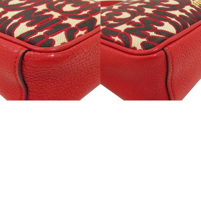 MIUMIU 5BH116 MM Paris collaboration Shoulder Bag Canvas Ladies [Used]