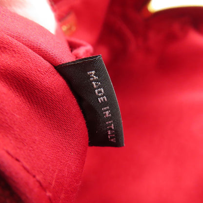 MIUMIU 5BH116 MM Paris collaboration Shoulder Bag Canvas Ladies [Used]