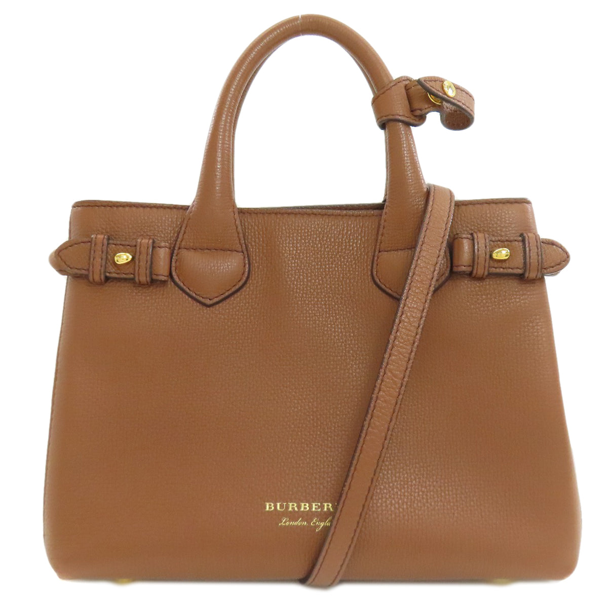 BURBERRY 2WAY Handbag Leather Ladies [Used]