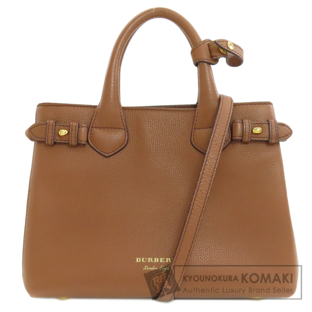 BURBERRY 2WAY Handbag Leather Ladies [Used]