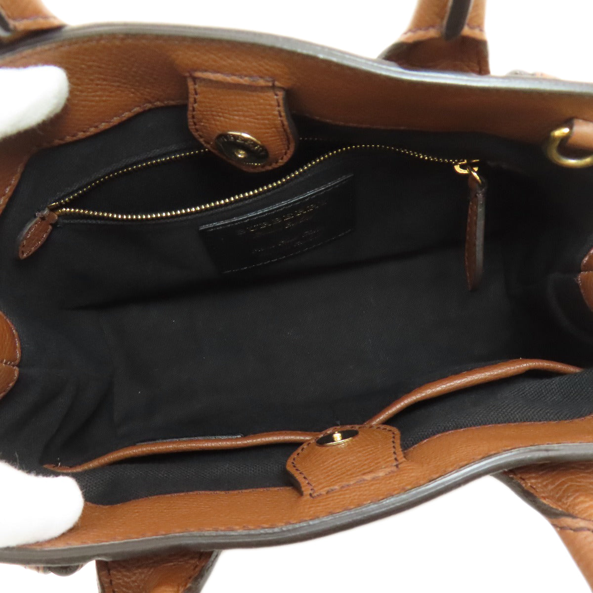 BURBERRY 2WAY Handbag Leather Ladies [Used]