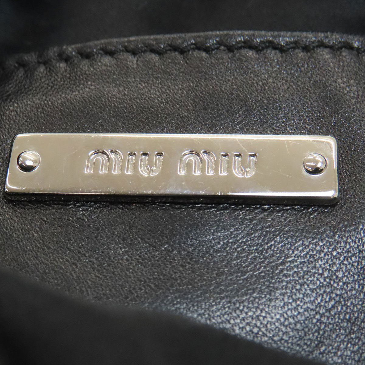 MIUMIU Materasse 2WAY Shoulder Bag Calf Ladies [Used]