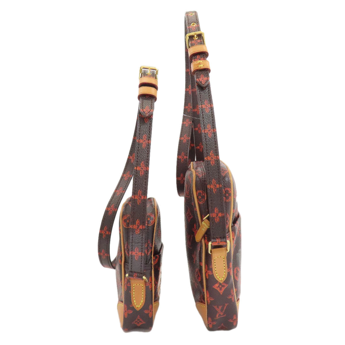 LOUIS VUITTON M44399 Panam Set Catgram Shoulder Bag Monogram canvas Ladies [Used]