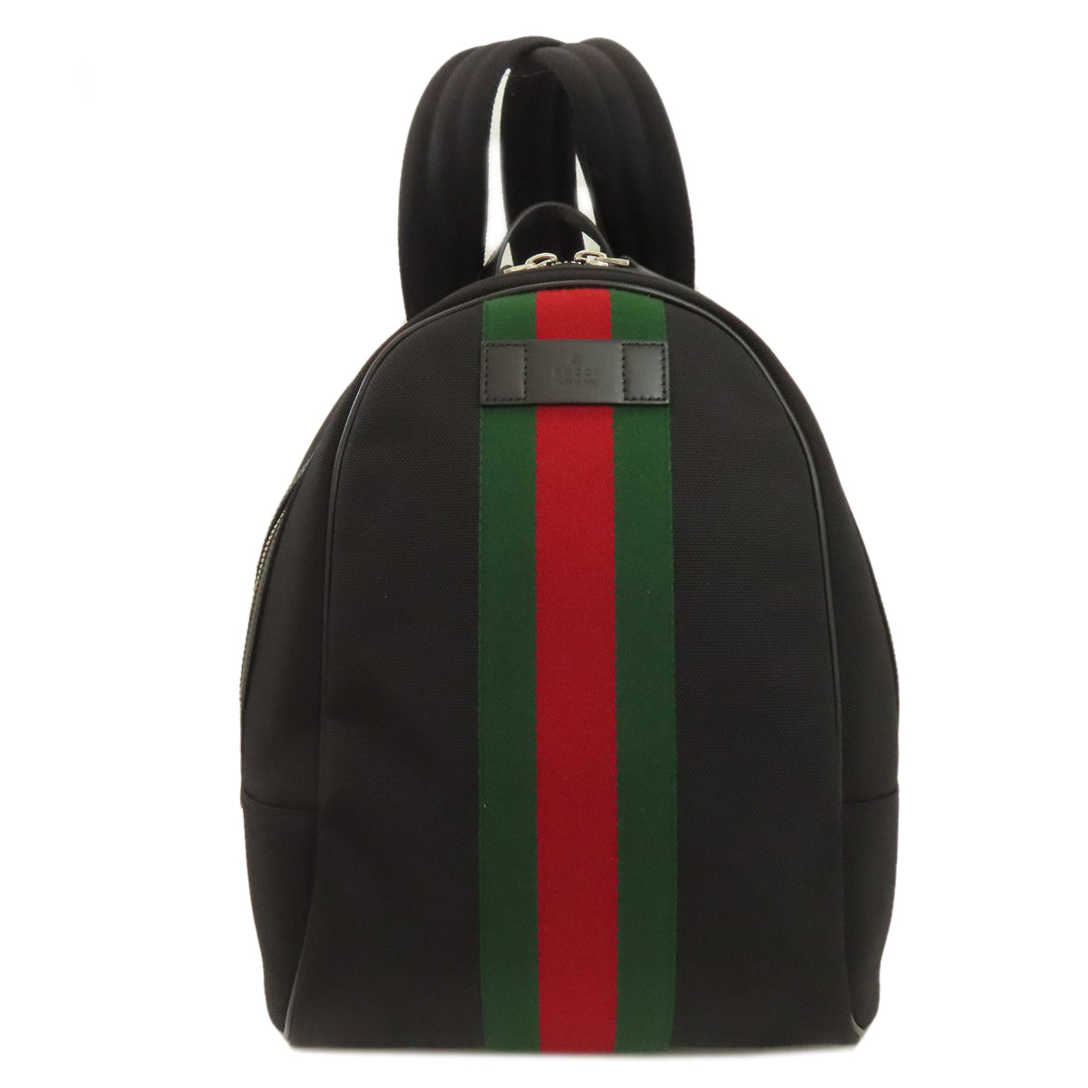 GUCCI 630917 Sherry line Backpack Â· Daypack Nylon canvas Ladies [Used]