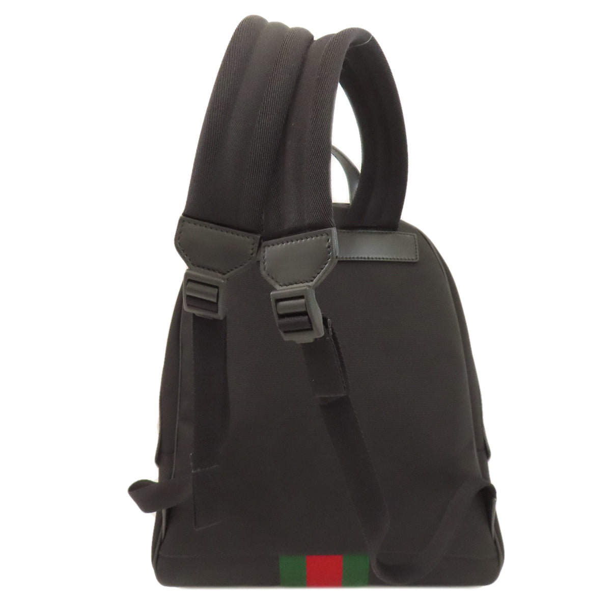 GUCCI 630917 Sherry line Backpack Â· Daypack Nylon canvas Ladies [Used]