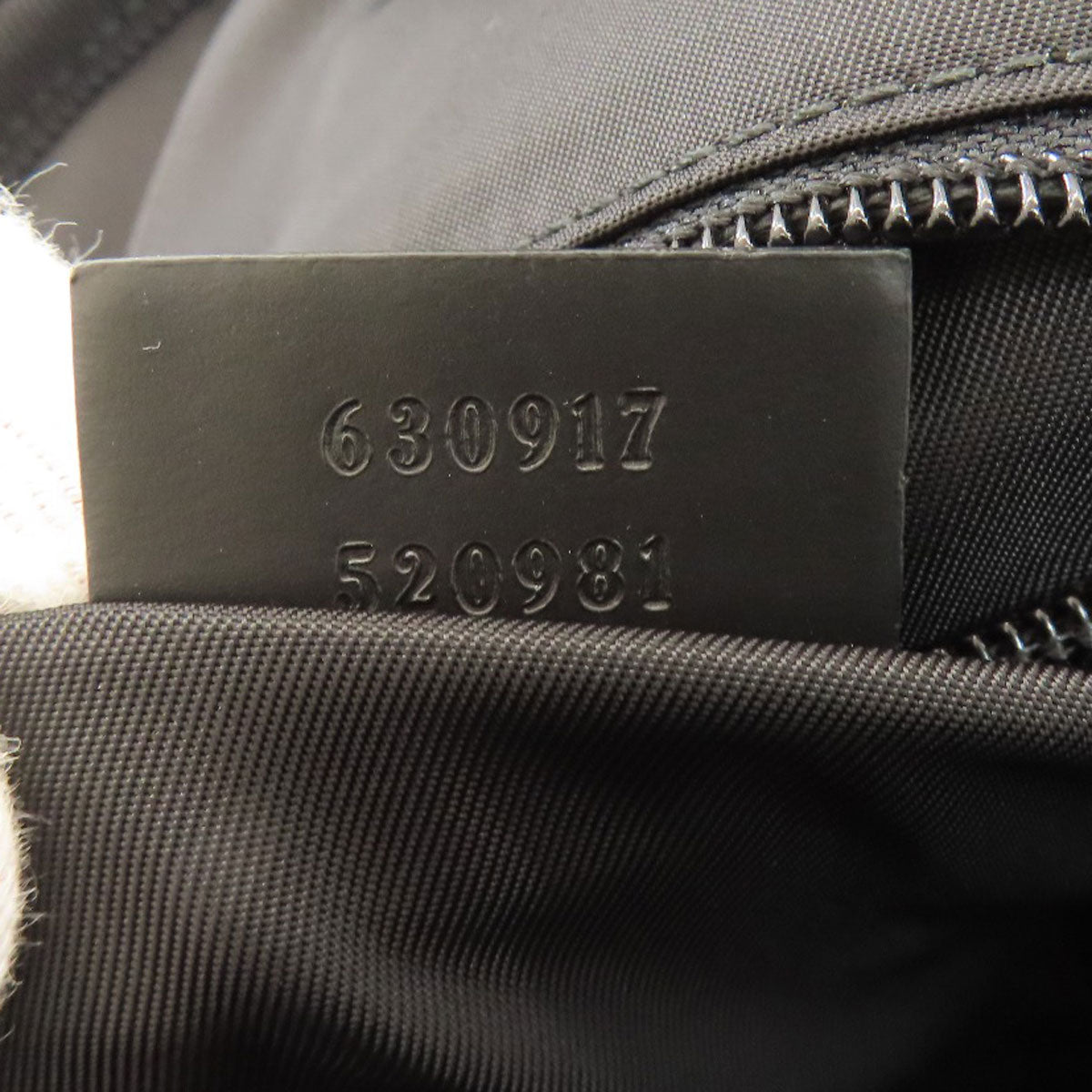 GUCCI 630917 Sherry line Backpack Â· Daypack Nylon canvas Ladies [Used]