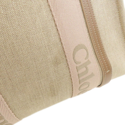 CHLOE woody tote Tote Bag Canvas Ladies [Used]