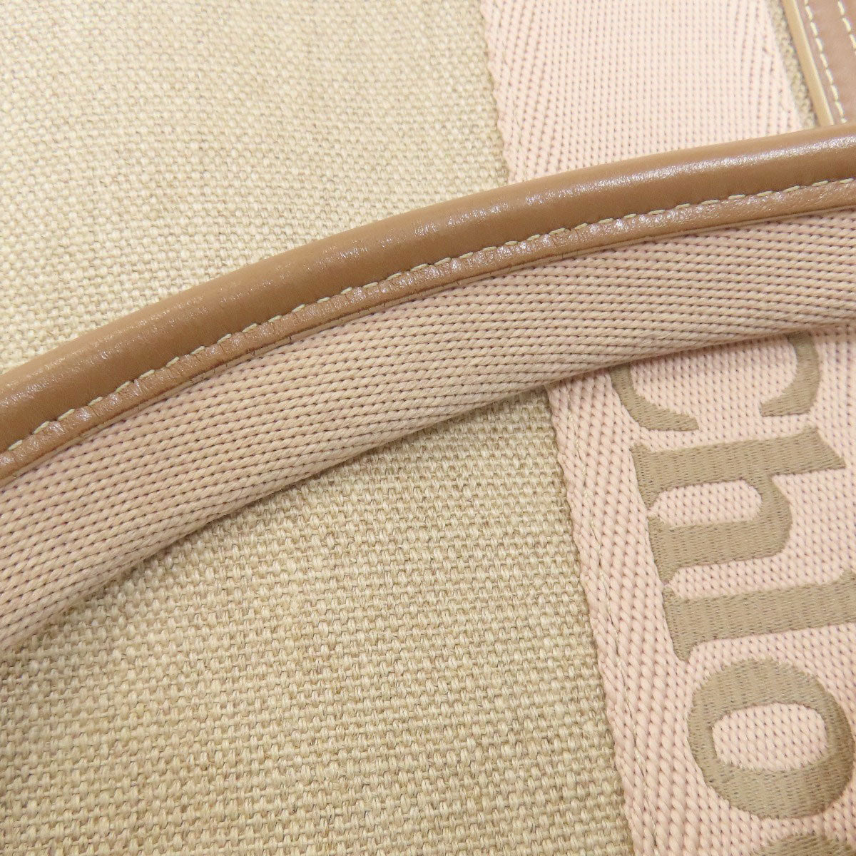 CHLOE woody tote Tote Bag Canvas Ladies [Used]