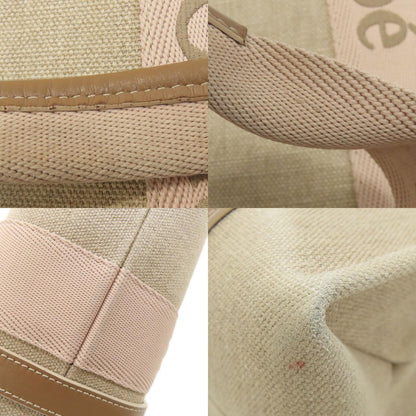 CHLOE woody tote Tote Bag Canvas Ladies [Used]
