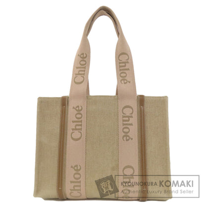 CHLOE woody tote Tote Bag Canvas Ladies [Used]
