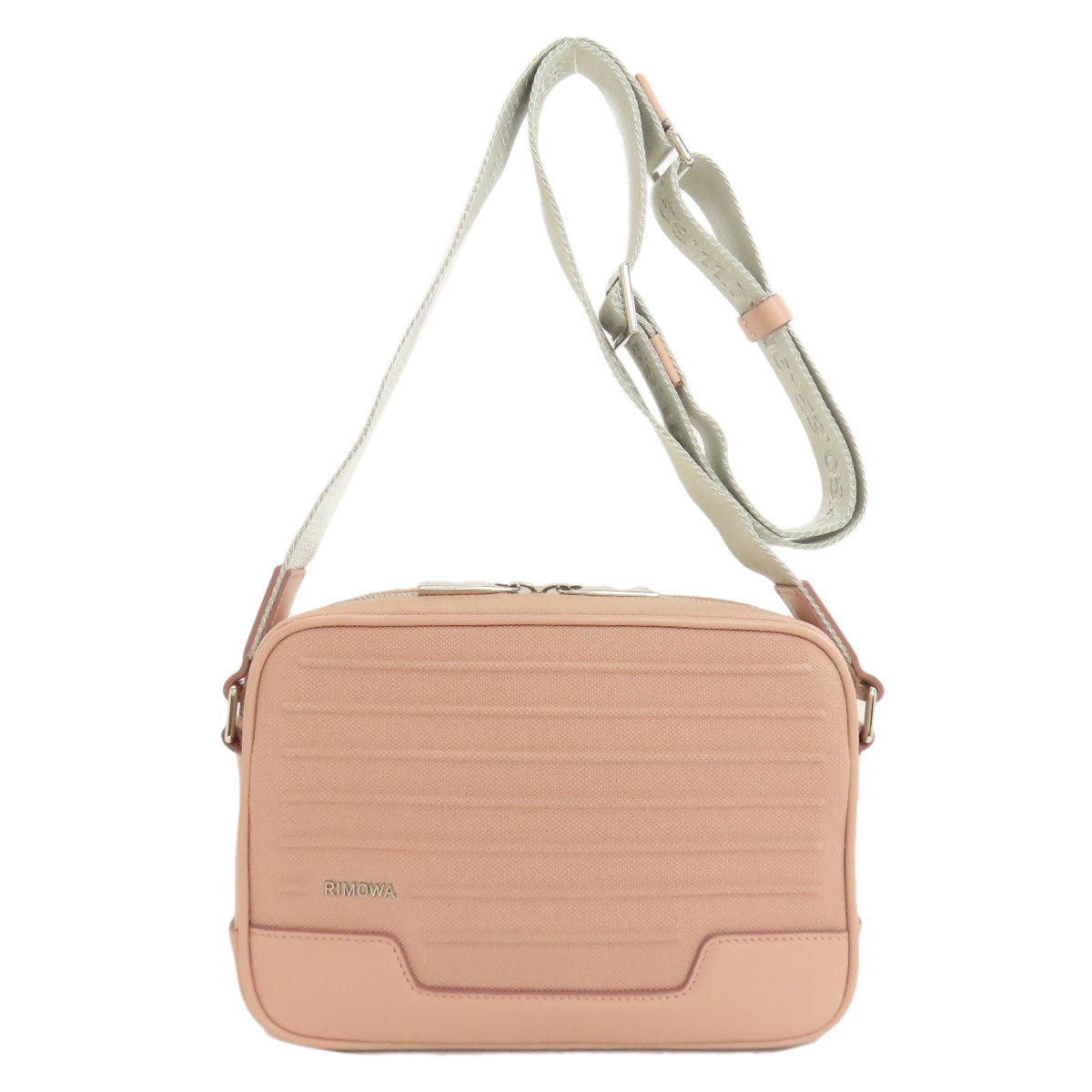 RIMOWA Messenger Shoulder Bag Canvas & Leather Ladies [Used]