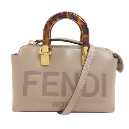 FENDI BY THE WAY mini 2 WAY Handbag Calf Ladies [Used]