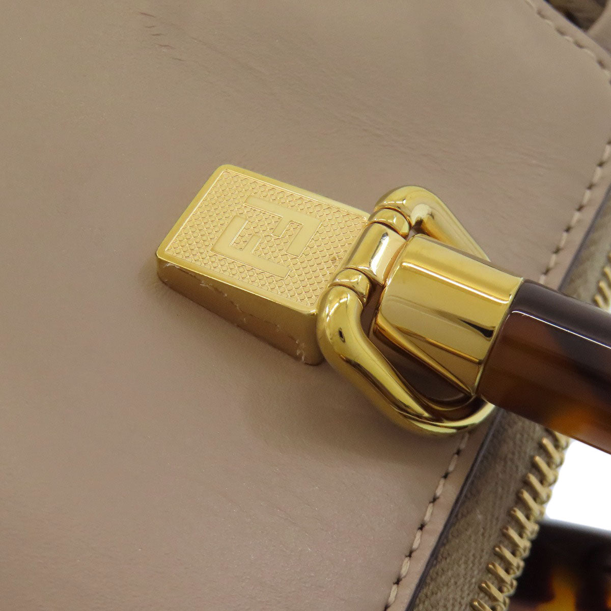 FENDI BY THE WAY mini 2 WAY Handbag Calf Ladies [Used]