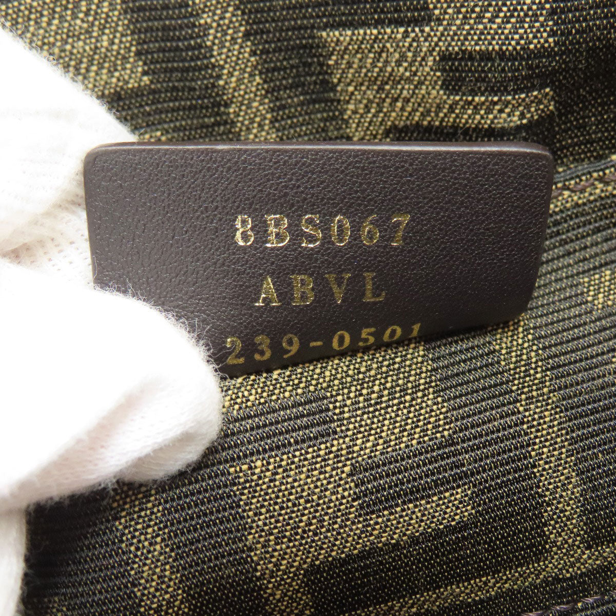 FENDI BY THE WAY mini 2 WAY Handbag Calf Ladies [Used]