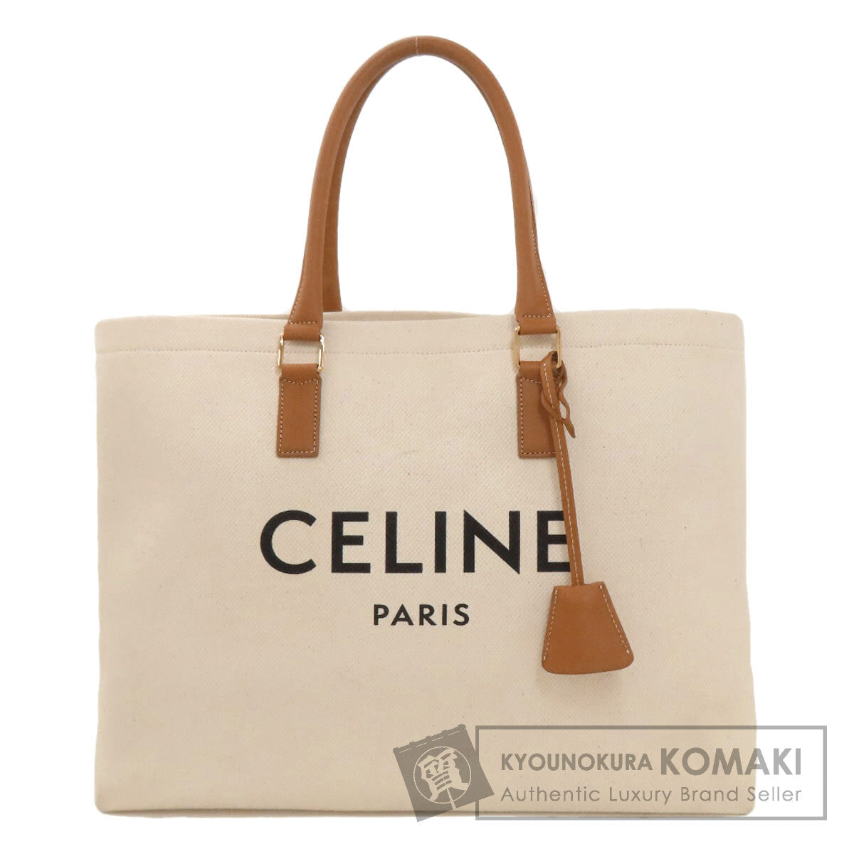 CELINE Horizontalkava Tote Bag Canvas Ladies [Used]