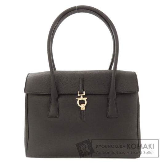 Salvatore Ferragamo GanciniHardware Handbag Calf Ladies [Used]