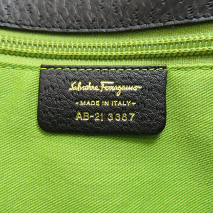 Salvatore Ferragamo GanciniHardware Handbag Calf Ladies [Used]