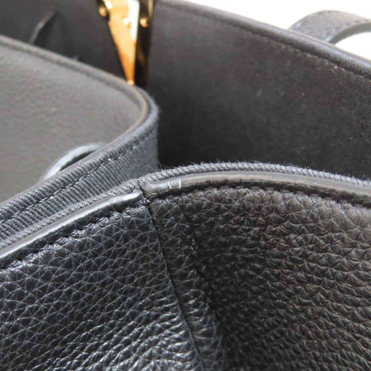 VERSACE logo Tote Bag Calf Ladies [Used]