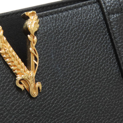 VERSACE logo Tote Bag Calf Ladies [Used]