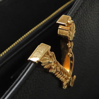 VERSACE logo Tote Bag Calf Ladies [Used]