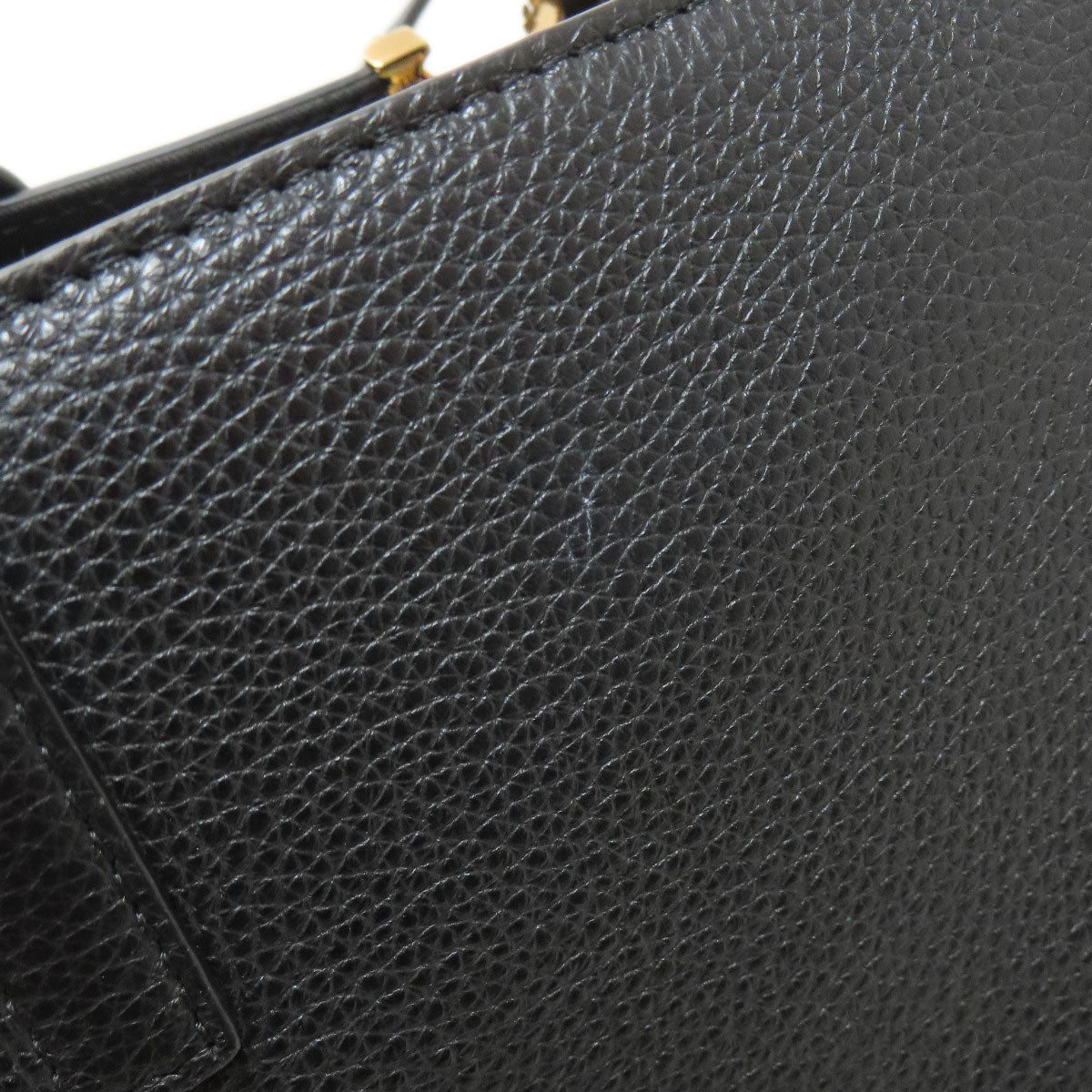 VERSACE logo Tote Bag Calf Ladies [Used]