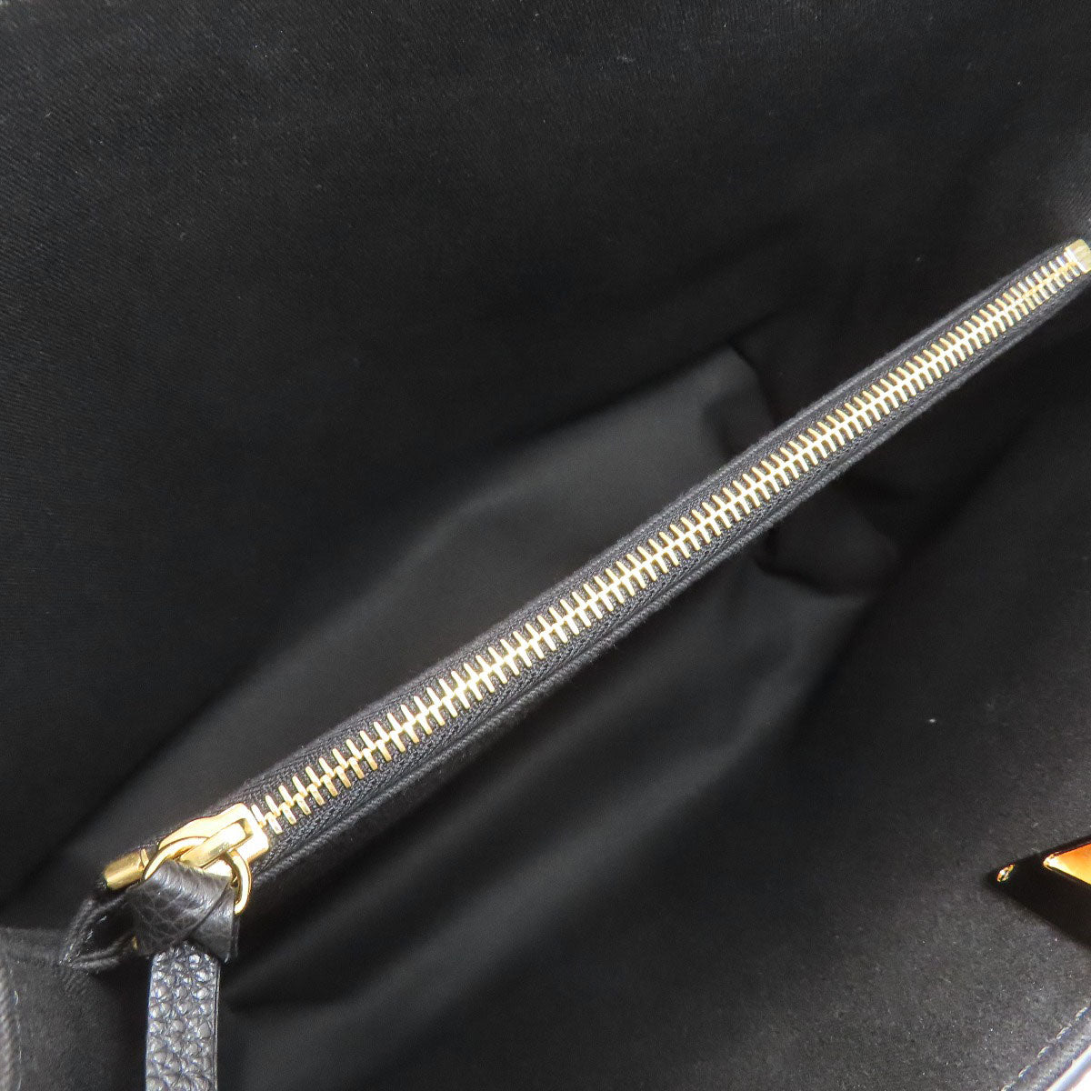 VERSACE logo Tote Bag Calf Ladies [Used]