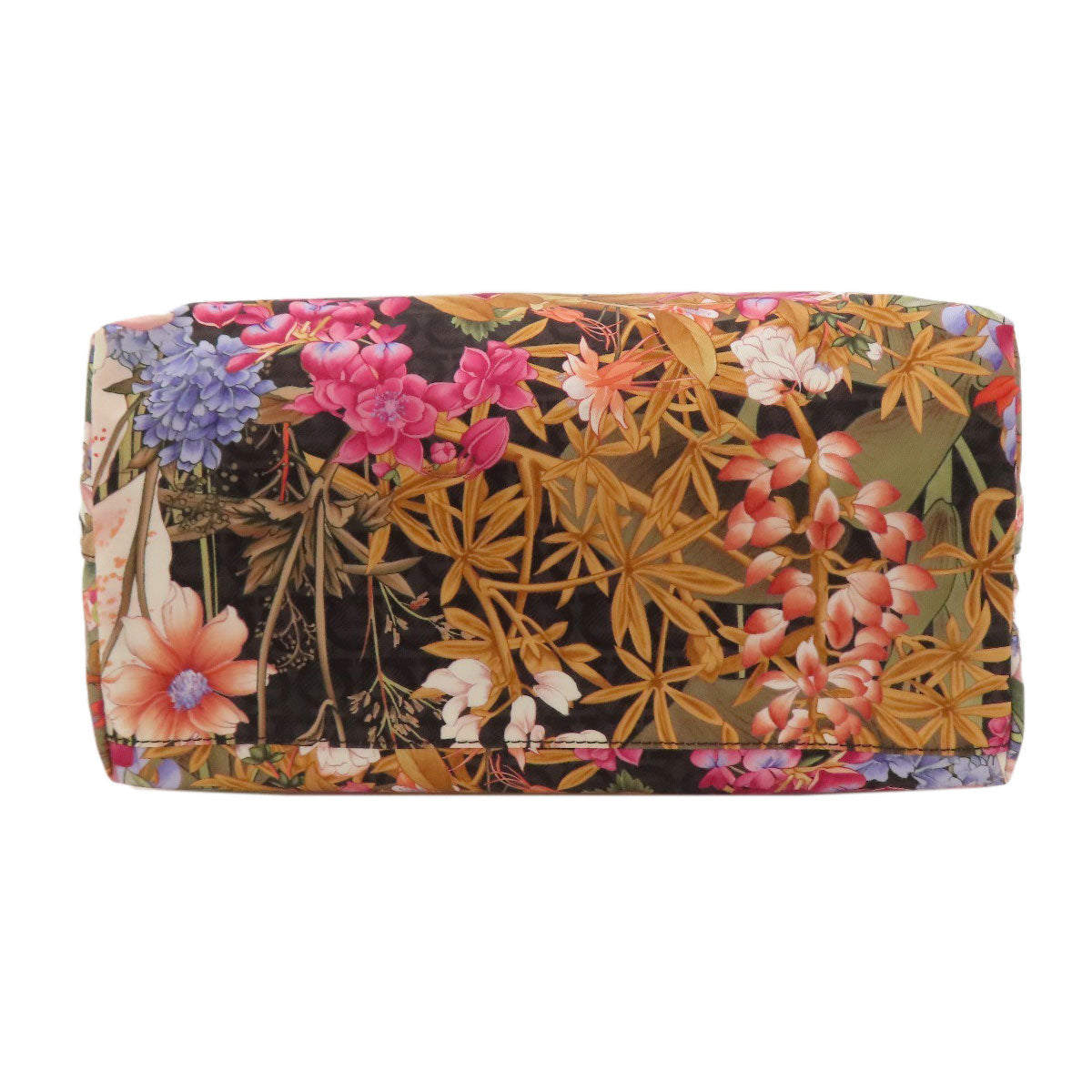 Salvatore Ferragamo Flower Gancini motif Tote Bag Nylon Ladies [Used]