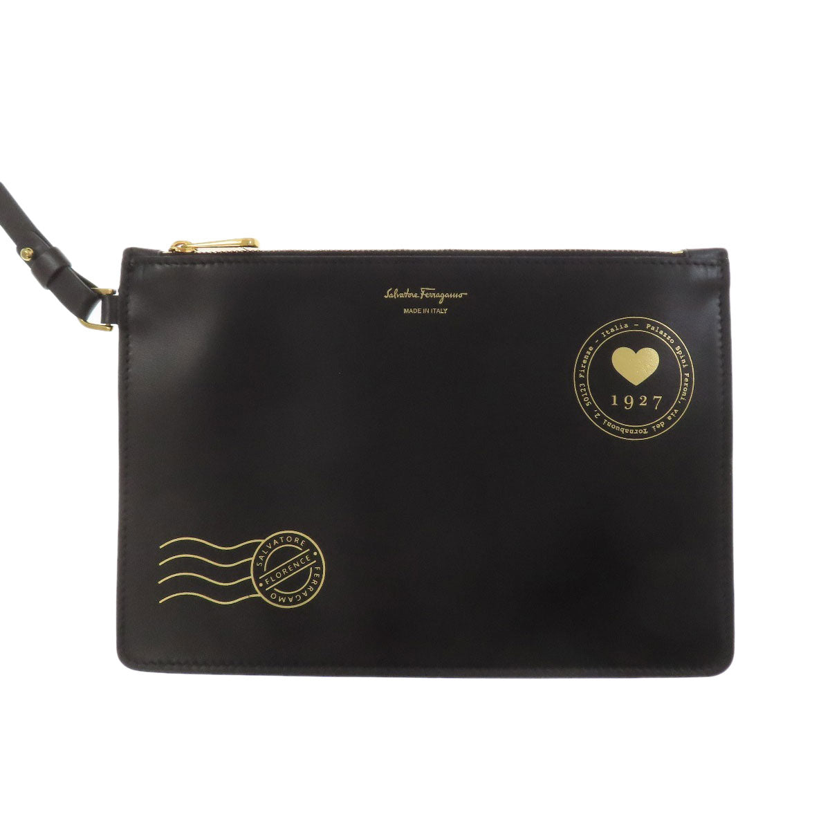 Salvatore Ferragamo Flower Gancini motif Tote Bag Nylon Ladies [Used]