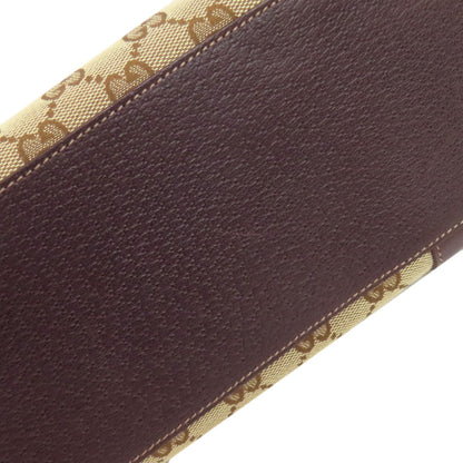 GUCCI 141470 GG Tote Bag Canvas LeatherLadies [Used]