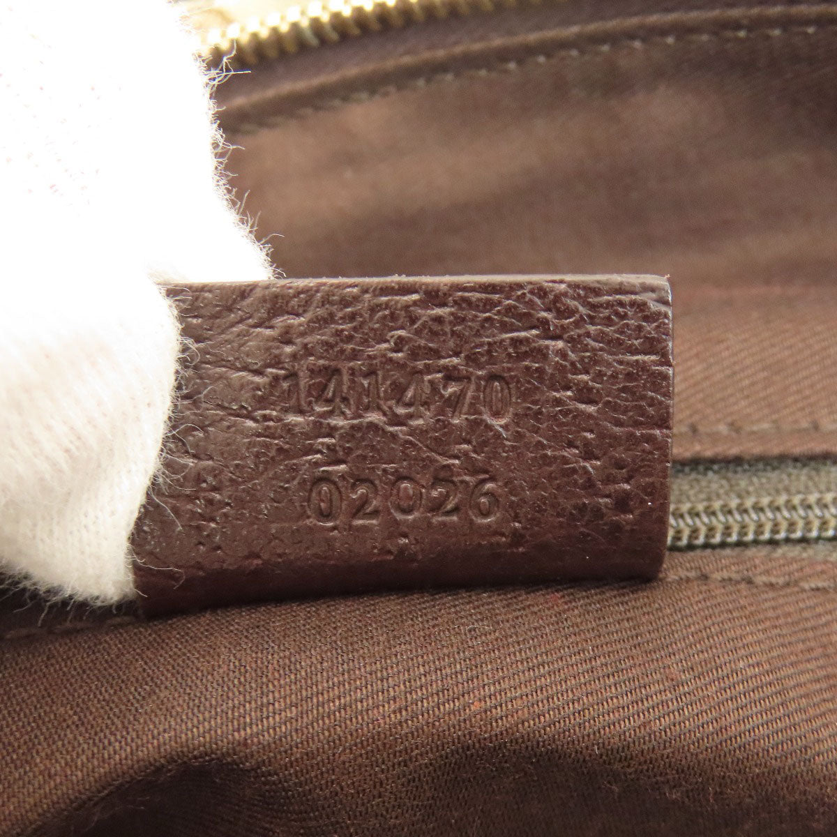 GUCCI 141470 GG Tote Bag Canvas LeatherLadies [Used]