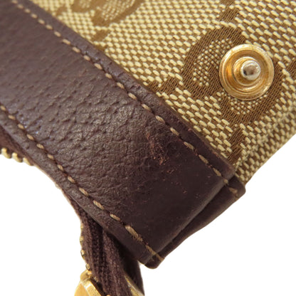 GUCCI 141470 GG Tote Bag Canvas LeatherLadies [Used]