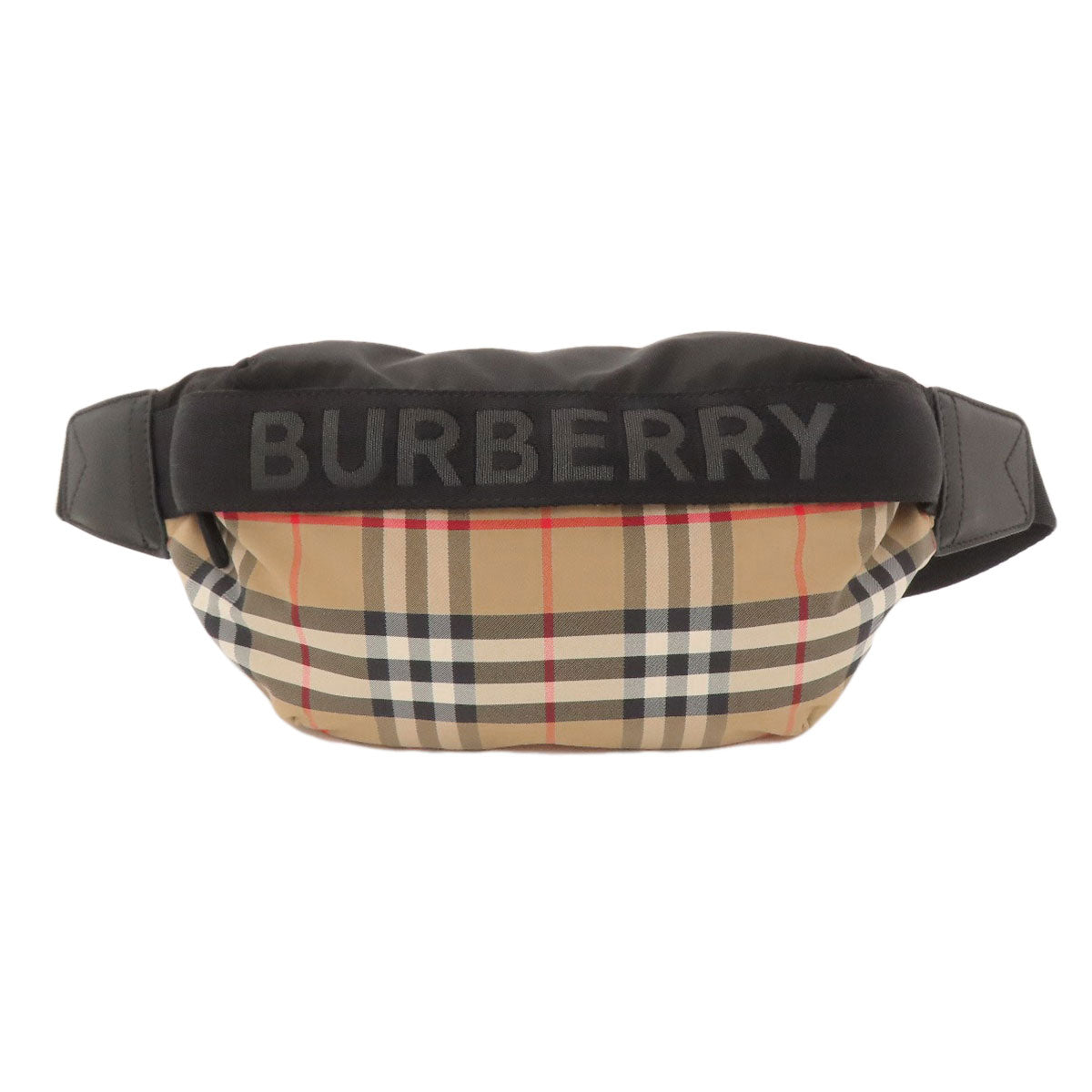 BURBERRY Nova Check body bag Nylon canvas Ladies [Used]