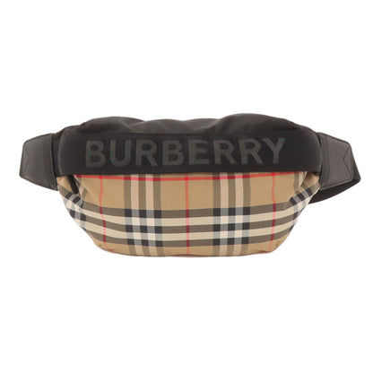 BURBERRY Nova Check body bag Nylon canvas Ladies [Used]