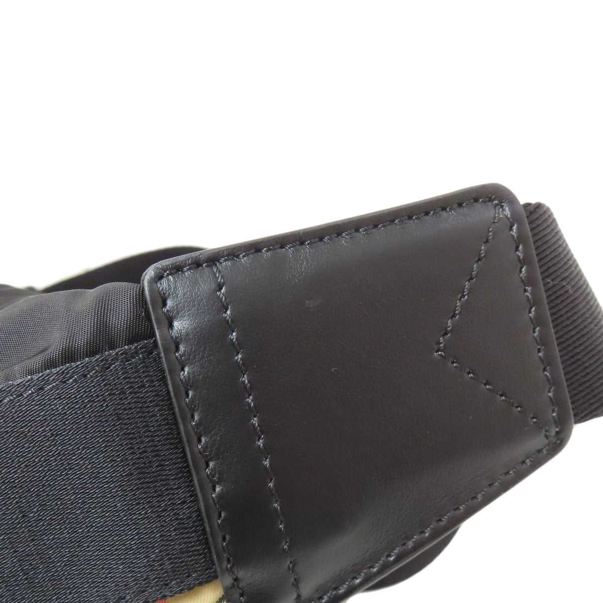 BURBERRY Nova Check body bag Nylon canvas Ladies [Used]