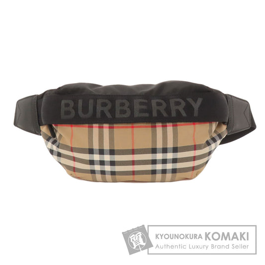 BURBERRY Nova Check body bag Nylon canvas Ladies [Used]