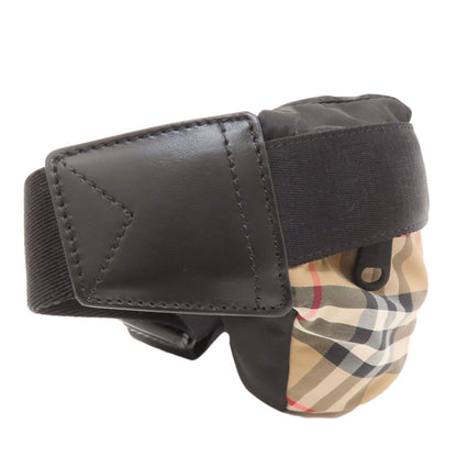 BURBERRY Nova Check body bag Nylon canvas Ladies [Used]