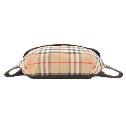 BURBERRY Nova Check body bag Nylon canvas Ladies [Used]