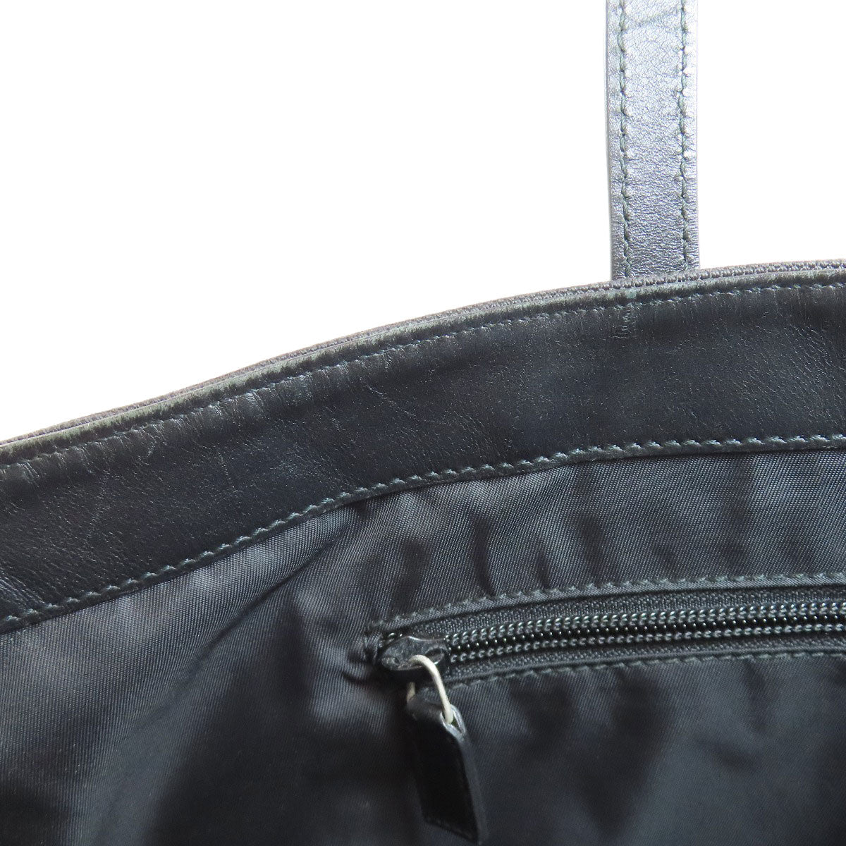 GUCCI 337070 Sherry line Tote Bag Nylon Ladies [Used]