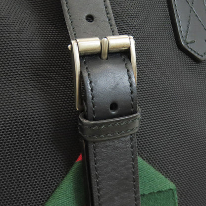 GUCCI 337070 Sherry line Tote Bag Nylon Ladies [Used]