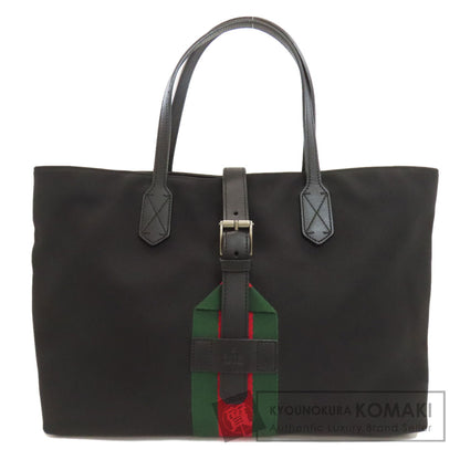 GUCCI 337070 Sherry line Tote Bag Nylon Ladies [Used]