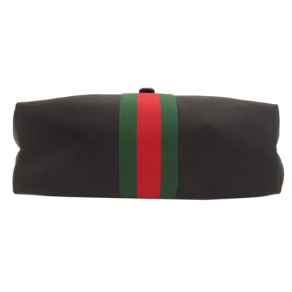 GUCCI 337070 Sherry line Tote Bag Nylon Ladies [Used]