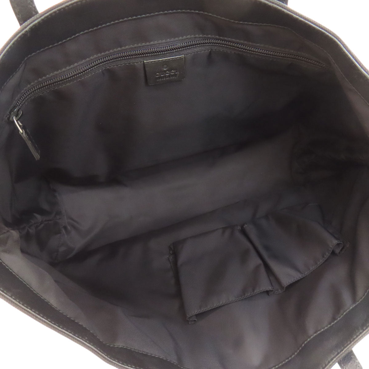 GUCCI 337070 Sherry line Tote Bag Nylon Ladies [Used]