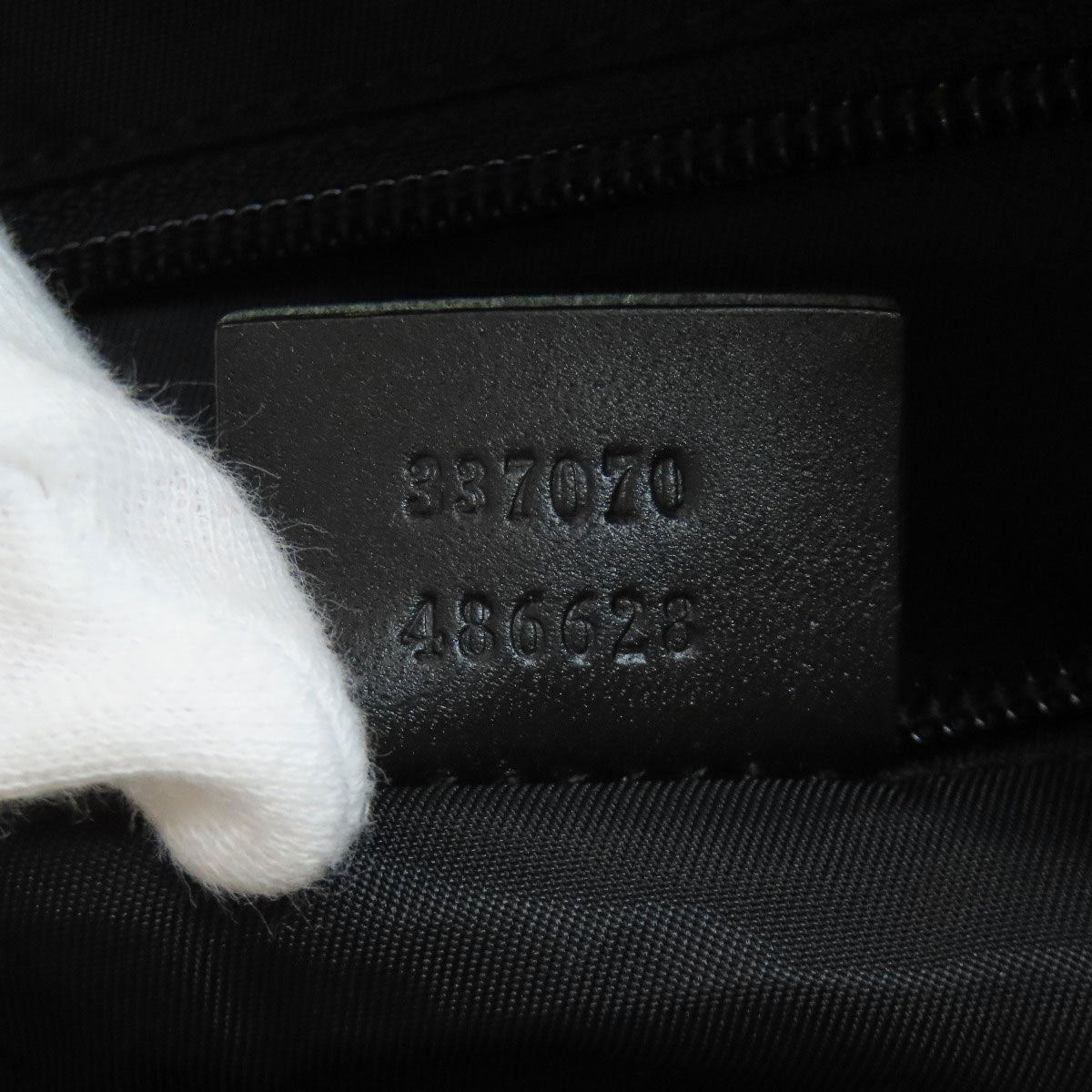 GUCCI 337070 Sherry line Tote Bag Nylon Ladies [Used]