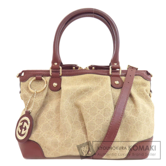 GUCCI 347902 GG 2WAY Tote Bag Canvas Ladies [Used]